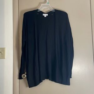 Long sleeve black cardigan